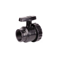 farm irrigation systems PP HDPE F/F Plastic Ball Valves Plastic Water Valves for water supply and irrigation